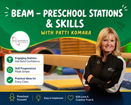 Beam – Preschool Stations & Skills with Patti Komara